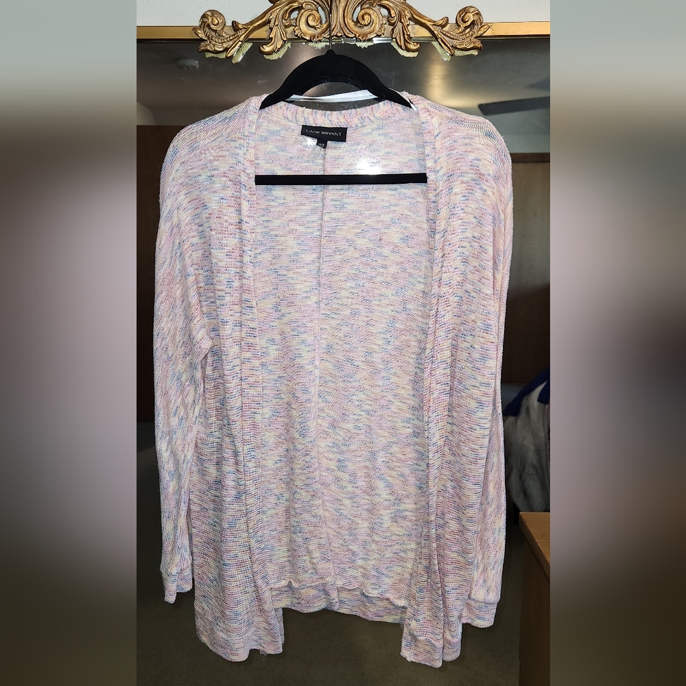 Lane Bryant  womens plus 14/16 sweater duster